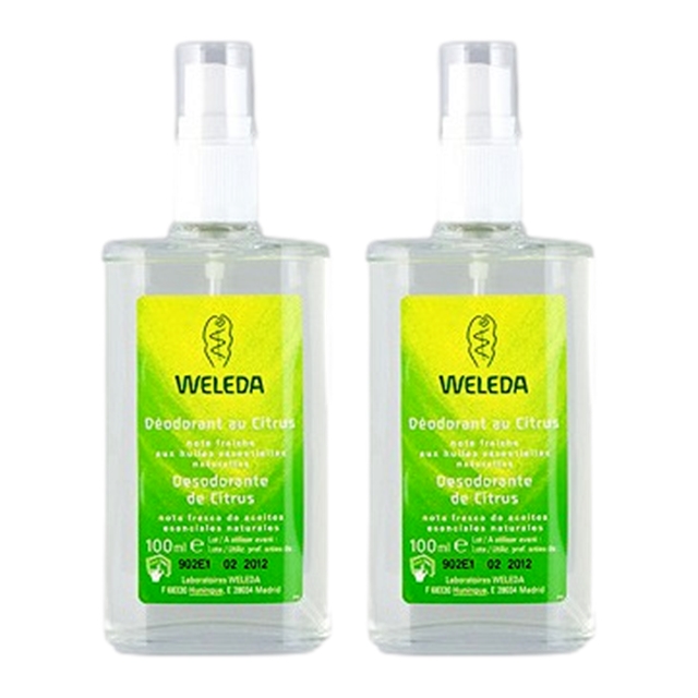 ヴェレダ シトラス デオ フレグランスミスト 100ml x 2 お得な2個セット