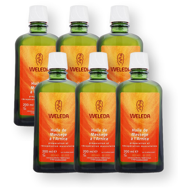 ヴェレダ アルニカ マッサージオイル 200ml x 6 お得な6個セット