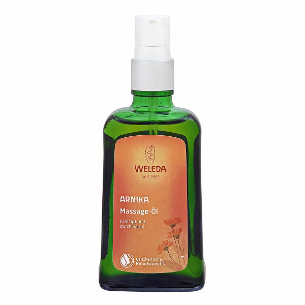 ヴェレダ アルニカ マッサージオイル 100ml 海外仕様パッケージ(ポンプ付）