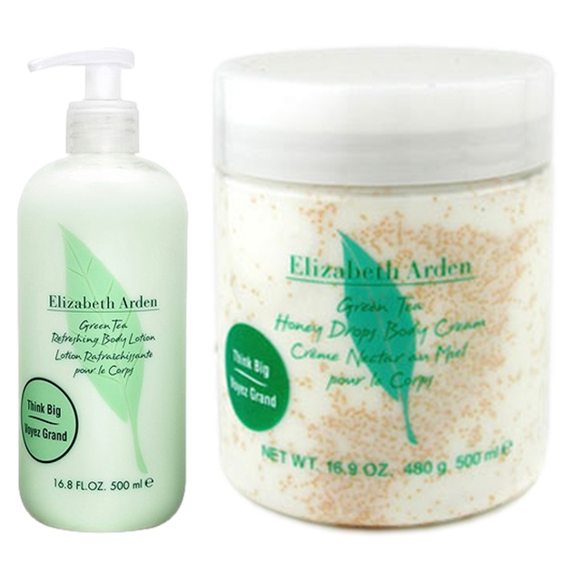 エリザベスアーデン グリーンティーボディケアセット / ボディローション 500ml ＋ハニードロップ ボディクリーム 500ml