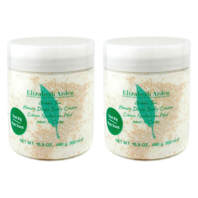 エリザベスアーデン グリーンティー ハニードロップ ボディクリーム 500mlx2