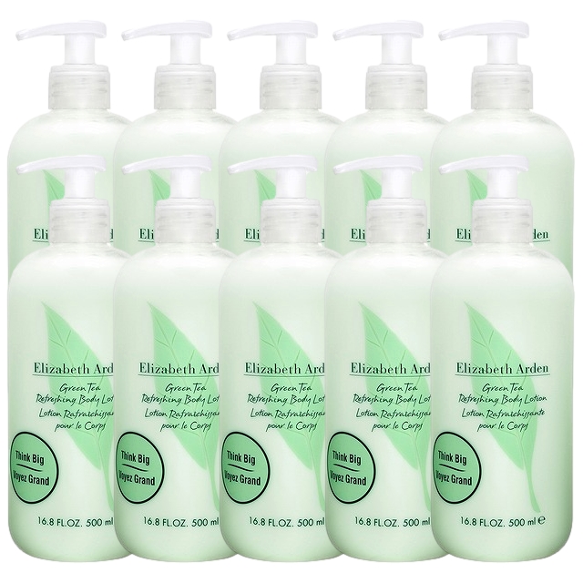 エリザベスアーデン グリーンティー ボディローション 500ml x 10 お得な10個セット