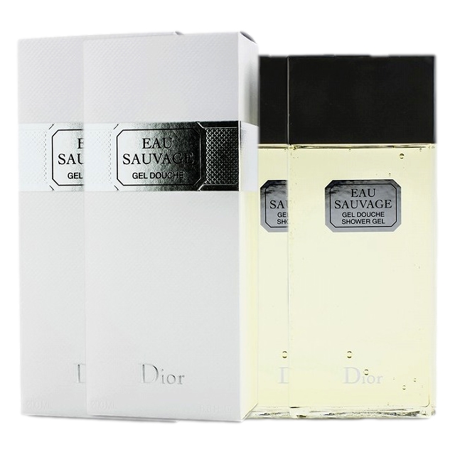 ディオール（クリスチャンディオール） オー ソバージュ シャワージェル 200ml×2 【お得！】2個セット