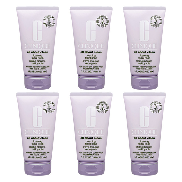 クリニーク フォーミング フェーシャル ソープ 150ml x 6 お得な6個セット