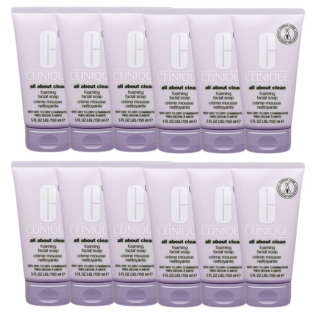 クリニーク フォーミング フェーシャル ソープ 150ml x 12 お得な12個セット