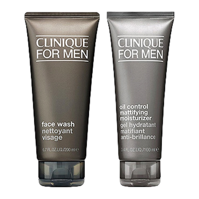 クリニーク フォーメン 2点セット/ フェース ウォッシュ 200ml  ＋ オイルフリーモイスチャライザー  100ml