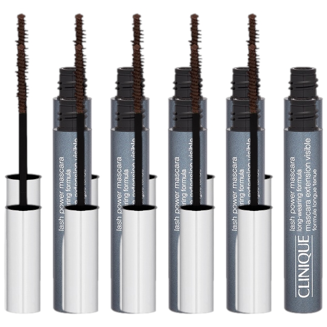 クリニーク ラッシュ パワー マスカラ ロング ウェアリング フォーミュラ 6ml x 10 04 ダークチョコレート【数量限定激安】