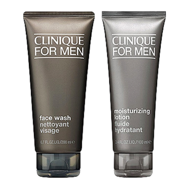 クリニーク フォーメン  フェース ウォッシュ＋ モイスチャライジング ローションセット 100ml+200ml