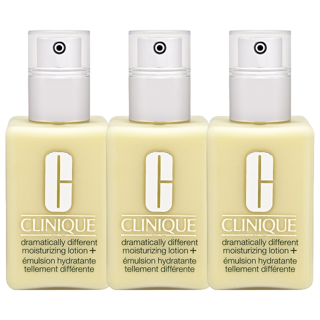 クリニーク ドラマティカリー ディファレント モイスチャライジング ローション プラス(DDML+) 125ml x 3 【日本製】