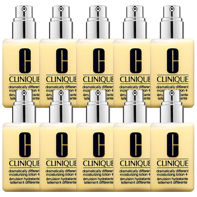 クリニーク ドラマティカリー ディファレント モイスチャライジング ローション プラス（DDML+） 125ml x 10 ボトル 10個セット