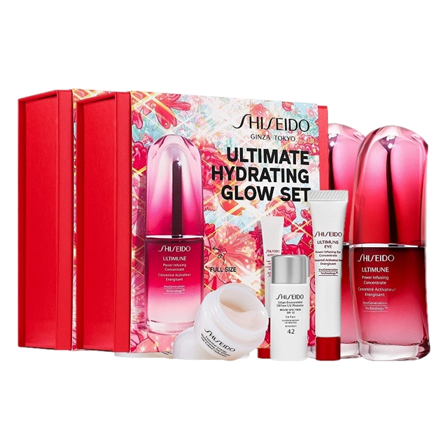 資生堂 アルティミューンハイドレイティンググロウセット 4点×2 【お得！】2個セット