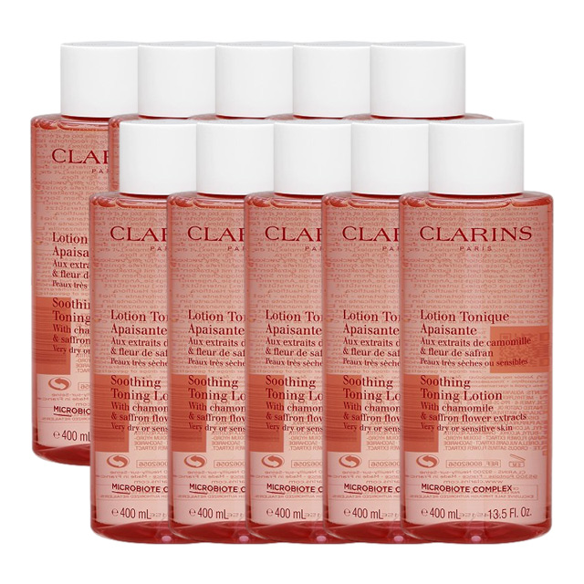 クラランス トーニング ローション SP エキストラ コンフォート 400ml x 10 日本未発売サイズ