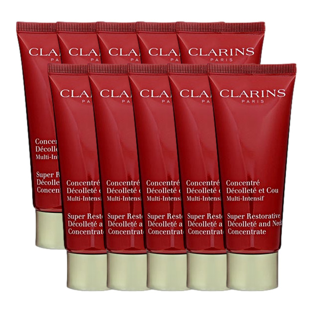 クラランス スープラ ネック デコルテ コンセントレイト 75ml x 10 お得な10個セット
