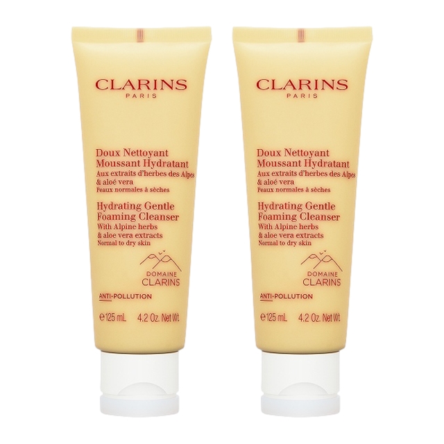 クラランス ジェントル フォーミング クレンザーSP ドライ／ノーマル 125ml x 2 お得な2個セット