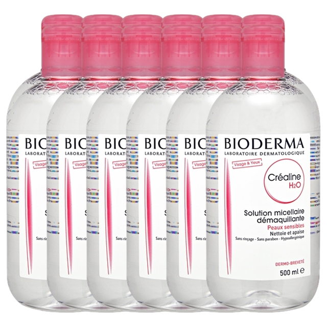 ビオデルマ クレアリヌ（サンシビオ）Ｈ２Ｏ 500ml x 12  お得な12個セット