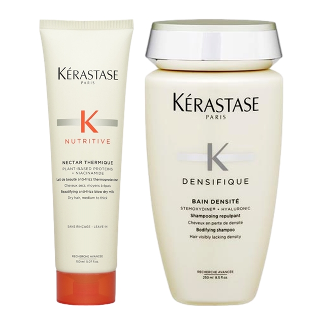 ケラスターゼ ニュートリティブ ネクター テルミック ポリッシング/ナリッシング ミルク 150ml とDS バン デンシフィック（スカルプケア） 250ml のセット