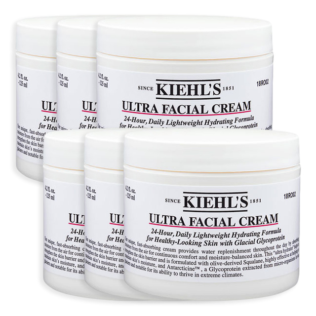 キールズ / キール クリーム UFC (ウルトラフェイシャルクリーム）  125ml x 6 お得な6個セット