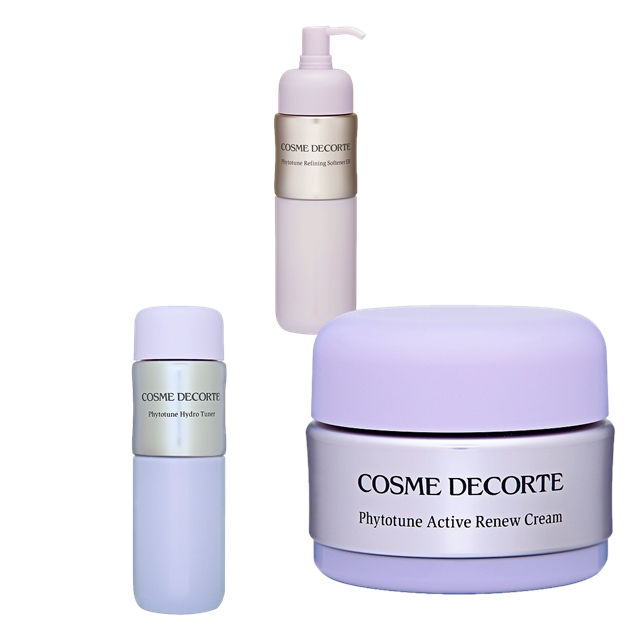 コスメデコルテ フィトチューン 3点セット/ リファイニング ソフナー ER(よりしっとり) 200ml  ＋  アクティブ リニュー クリーム 30ml  ＋  ハイドロ チューナー 200ml