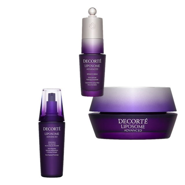 コスメデコルテ リポソーム アドバンスト リペア セラム ＋ クリーム＋ アイセラム 100ml+50ml+20ml