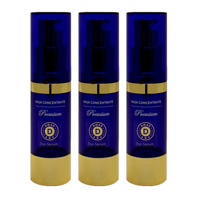 ハイコンセントレート プレミアム DMAE アイセラム 15ml x 3 もっとお得な3個セット