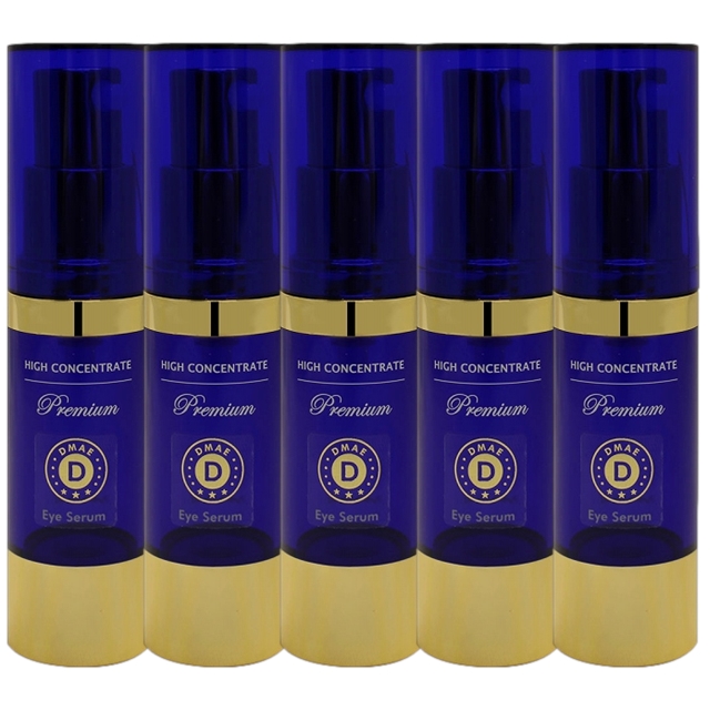 ハイコンセントレート プレミアム DMAE アイセラム 15ml x 5 お得な5個セット
