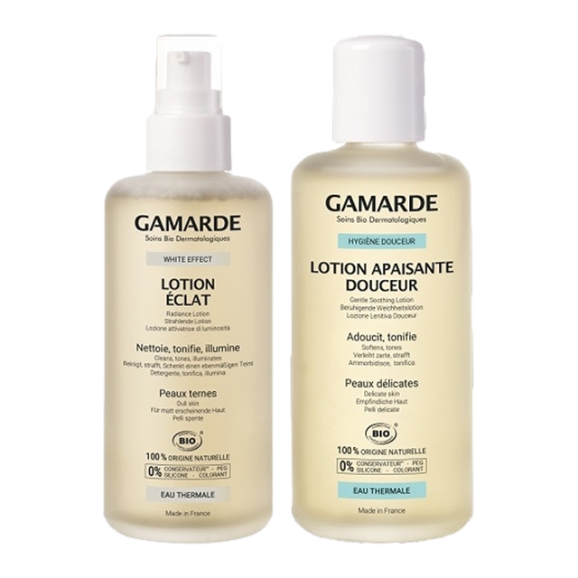 ガマルド WE　ローション エクラ 200ml とローション　ドゥスール 200ml のセット
