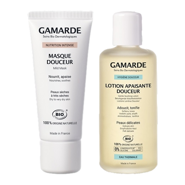 ガマルド マスク　ドゥスール 40g とローション　ドゥスール 200ml のセット 40g/200ml