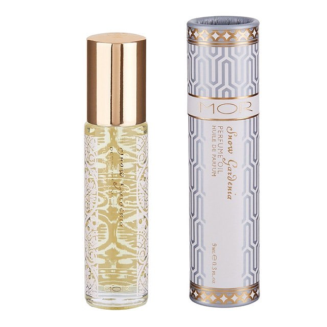 モア リトルラグジュアリーズ ロールオンパフュームオイル スノーガーデニア 9mL