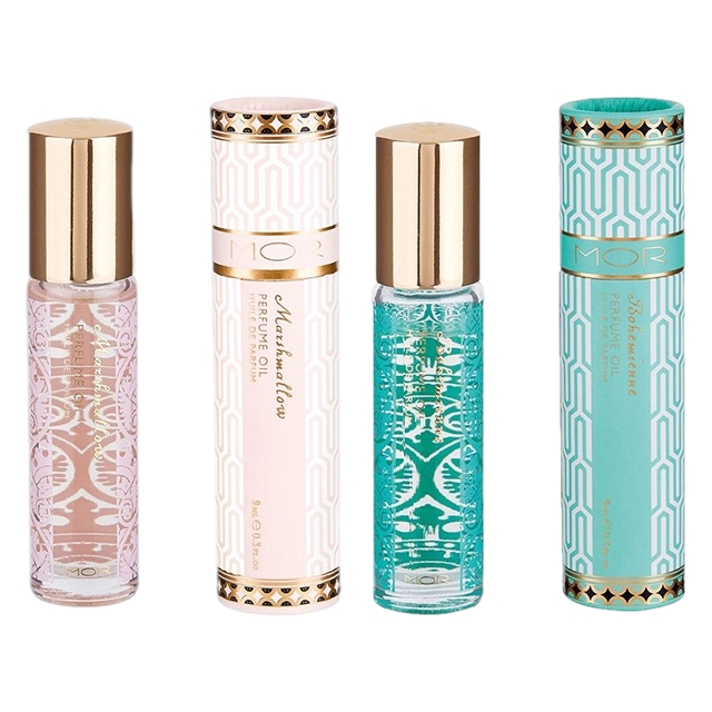 モア リトルラグジュアリーズ ロールオンパフュームオイル 2点セット 9mlx2 マシュマロ + ボヘミアンブーケ