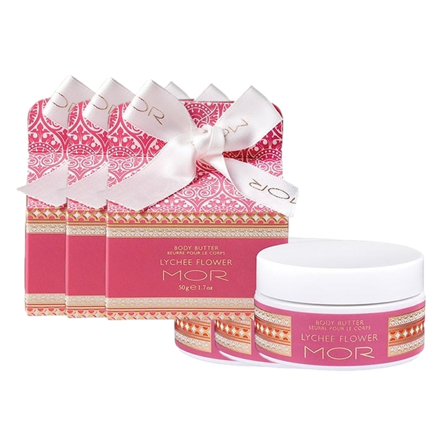モア リトルラグジュアリーズ ボディーバター ライチーフラワー 50g x 3 お得な3個セット