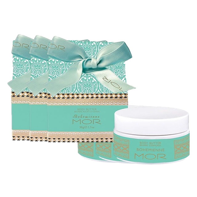 モア リトルラグジュアリーズ ボディーバター ボヘミアンブーケ 50g x 3 お得な3個セット