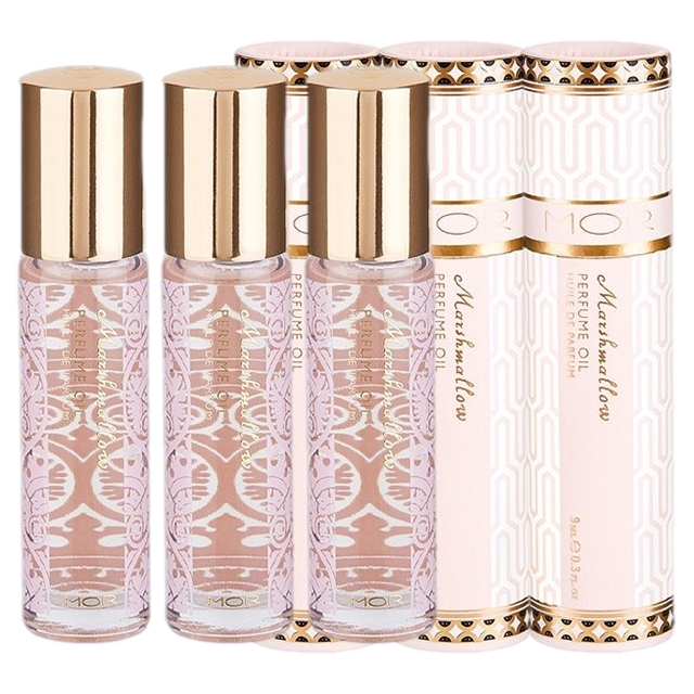 モア リトルラグジュアリーズ ロールオンパフュームオイル マシュマロ 9mL x 3 お得な3個セット