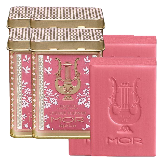 モア リトルラグジュアリーズ プチソープ ライチーフラワー 60g x 4 お得な4個セット