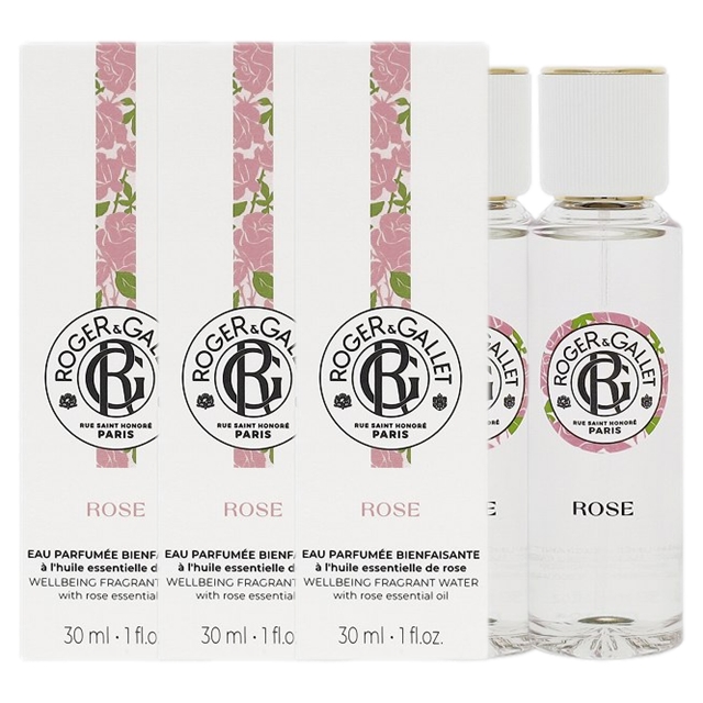 ロジェガレ オ パフュメ ローズ オードトワレ 30ml x 3 お得な3個セット