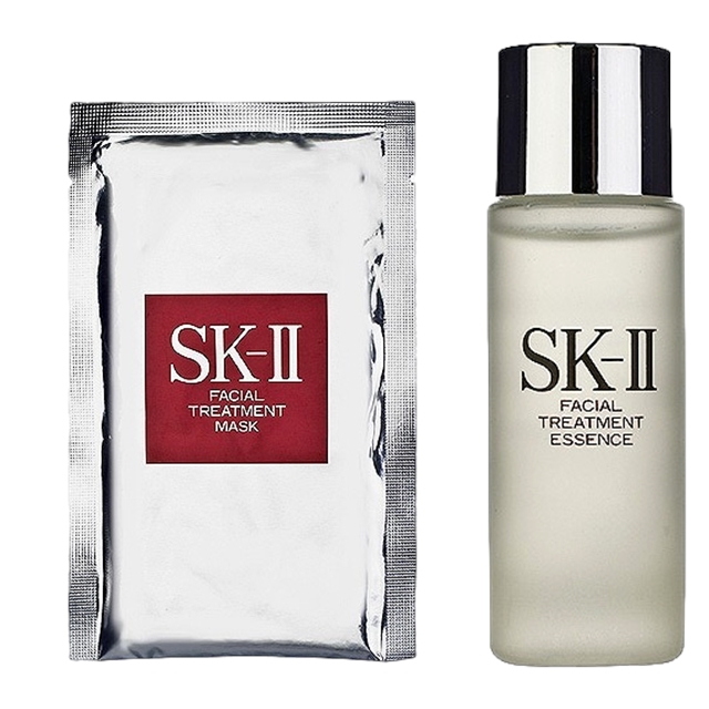 エスケーツー(SK-II/SK2) ピテラベーシックケア 2点セット/フェイシャル トリートメント マスク 1枚 + フェイシャル トリートメント エッセンス 75ml