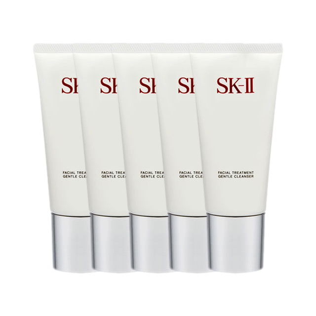 エスケーツー（SK-II／SK2） フェイシャルトリートメントジェントルクレンザー 120g x 5 お得な5個セット