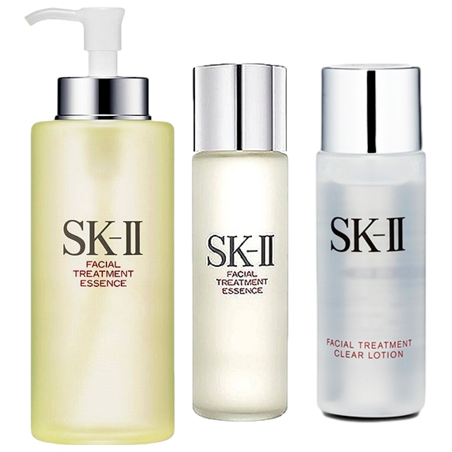 エスケーツー（SK-II／SK2） ピテラベーシックケア 3点セット/FT エッセンス 330ml  ＋ FT エッセンス 30ml  ＋ FT クリア ローション 30ml