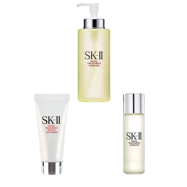 エスケーツー（SK-II／SK2） ピテラベーシックケア 3点セット/FT エッセンス 330ml  ＋ FT エッセンス 30ml  ＋ FTジェントルクレンザー 20g