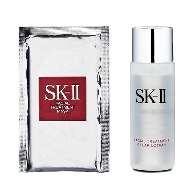 エスケーツー（SK-II／SK2） ピテラベーシックケア 2点セット/FT マスク   1枚  ＋ FT クリア ローション 30ml