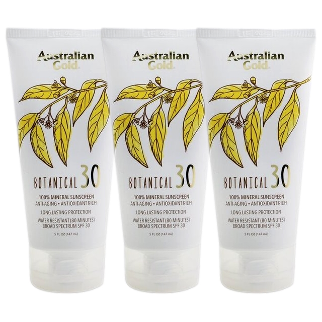 オーストラリアン ゴールド ボタニカル　ミネラル　サンスクリーン 147ml×3 【お得！】3個セット