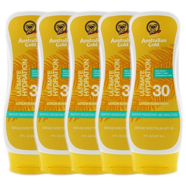 オーストラリアン ゴールド ローション サンスクリーン SPF30 （アルティメイト ハイドレーション） 237ml×5 【お得！】5個セット
