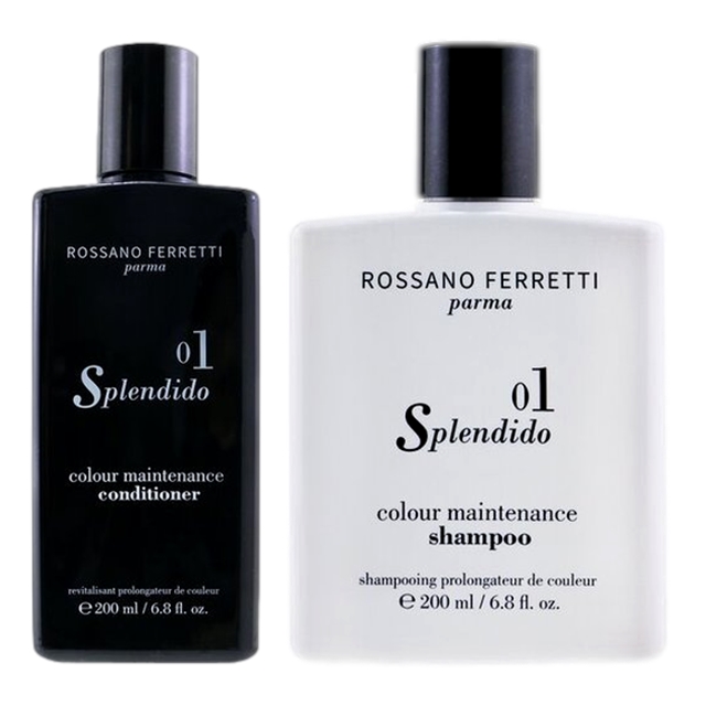 ロッサーノ フェレッティ スプレンディド01 カラーヘアシャンプー と スプレンディド01 カラーヘアコンディショナー のセット 200mlx2