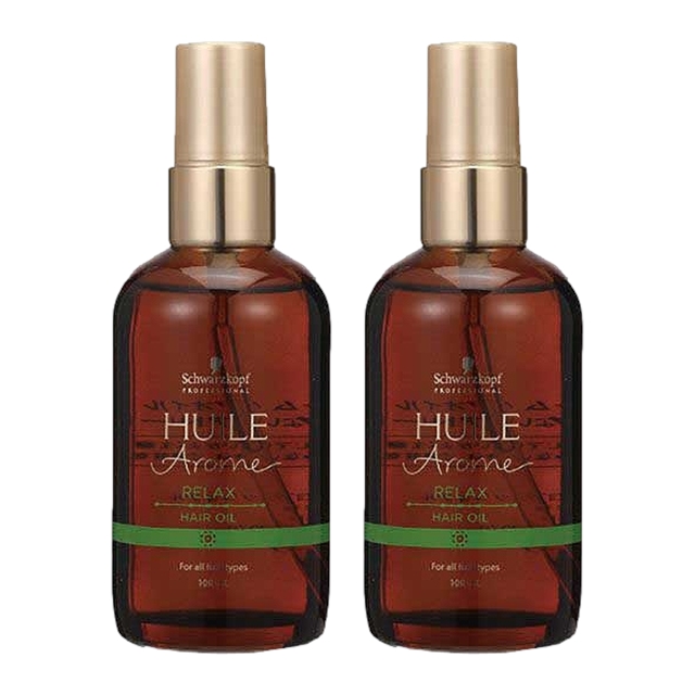 シュワルツコフ ユイルアローム ヘアオイル リラックス 100ml x 2 お得な2個セット