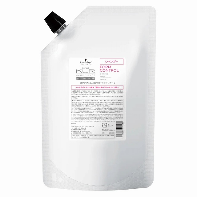シュワルツコフ BCクア フォルムコントロール シャンプー 600ml(レフィル）