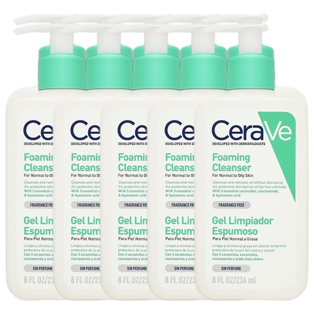 セラヴィ フォーミング フェイシャル クレンザー 236ml(ポンプ付) x 10 お得な10個セット