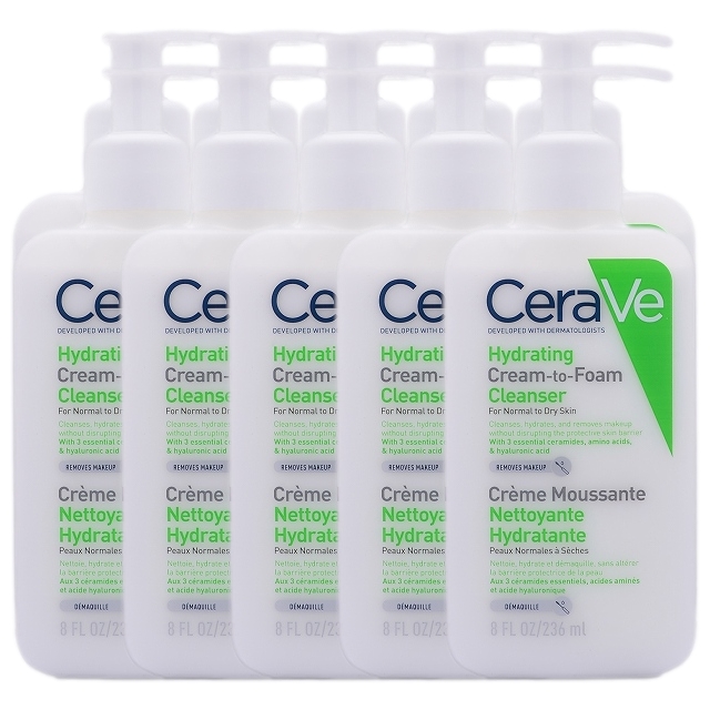 セラヴィ ハイドレイティング　クリーム トゥ フォーム クレンザー 236ml x 10 お得な10個セット