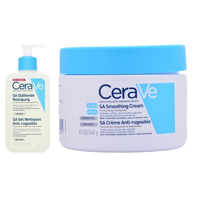 セラヴィ SA スムージングクレンザー ＋ クリーム 236ml+340g