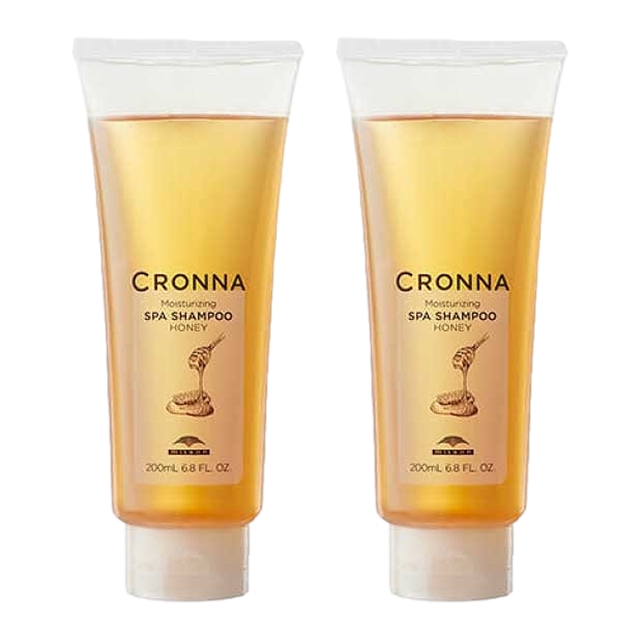 ミルボン クロナ モイスチュアライジングスパシャンプー ハニー 200ml x 2 お得な2個セット