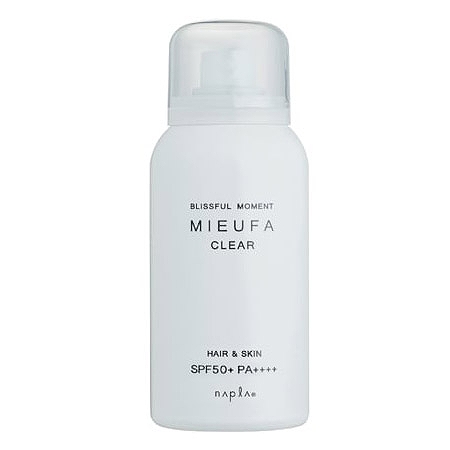 ナプラ ミーファ フレグランスUVスプレー 80g クリア
