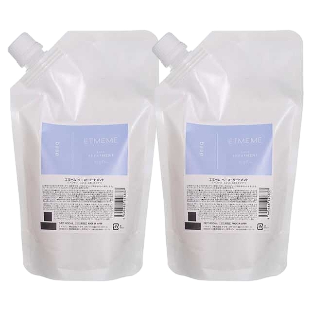 ナプラ エミーム ベーストリートメント 400g x 2 レフィル